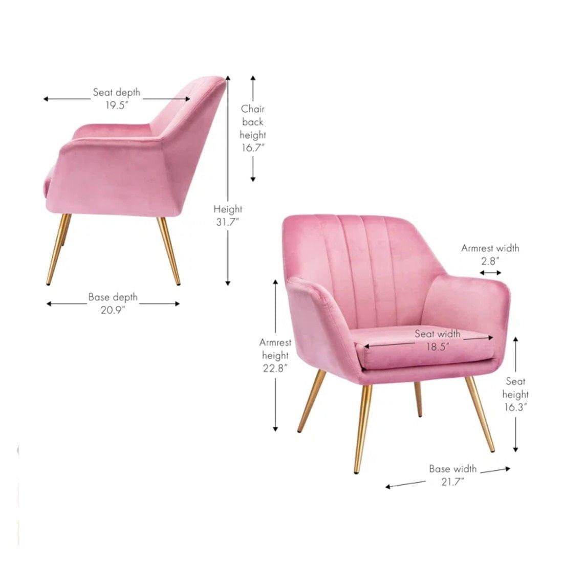 BRODIE ACCENT CHAIR - Ouch Cart