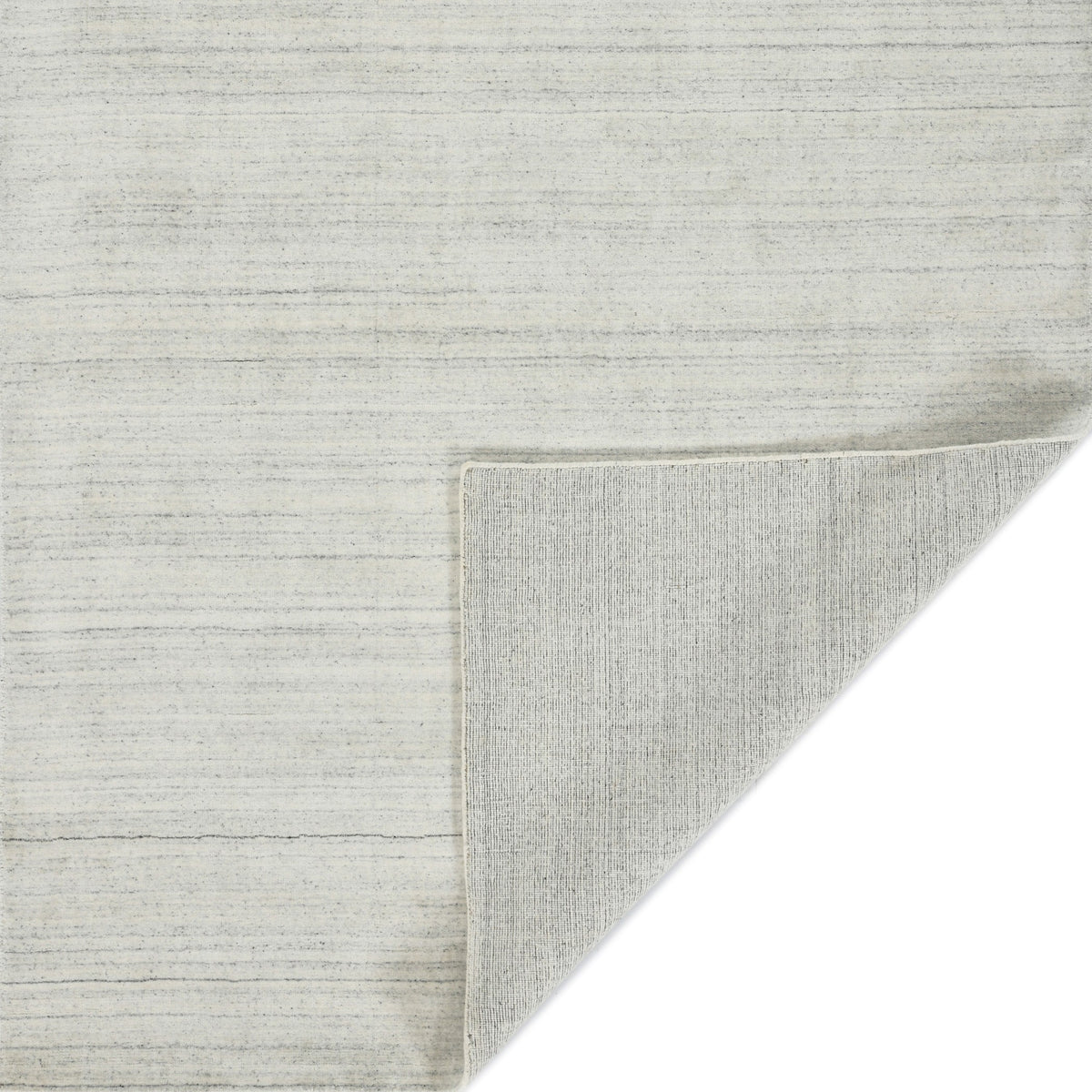 Blend Solid Pattern Hand Woven Rectangle Anti-Skid Designer Carpet, Prayer Rug For Office Cabins, Small Living Spaces - 2.8'X3.11' Saraswati Global