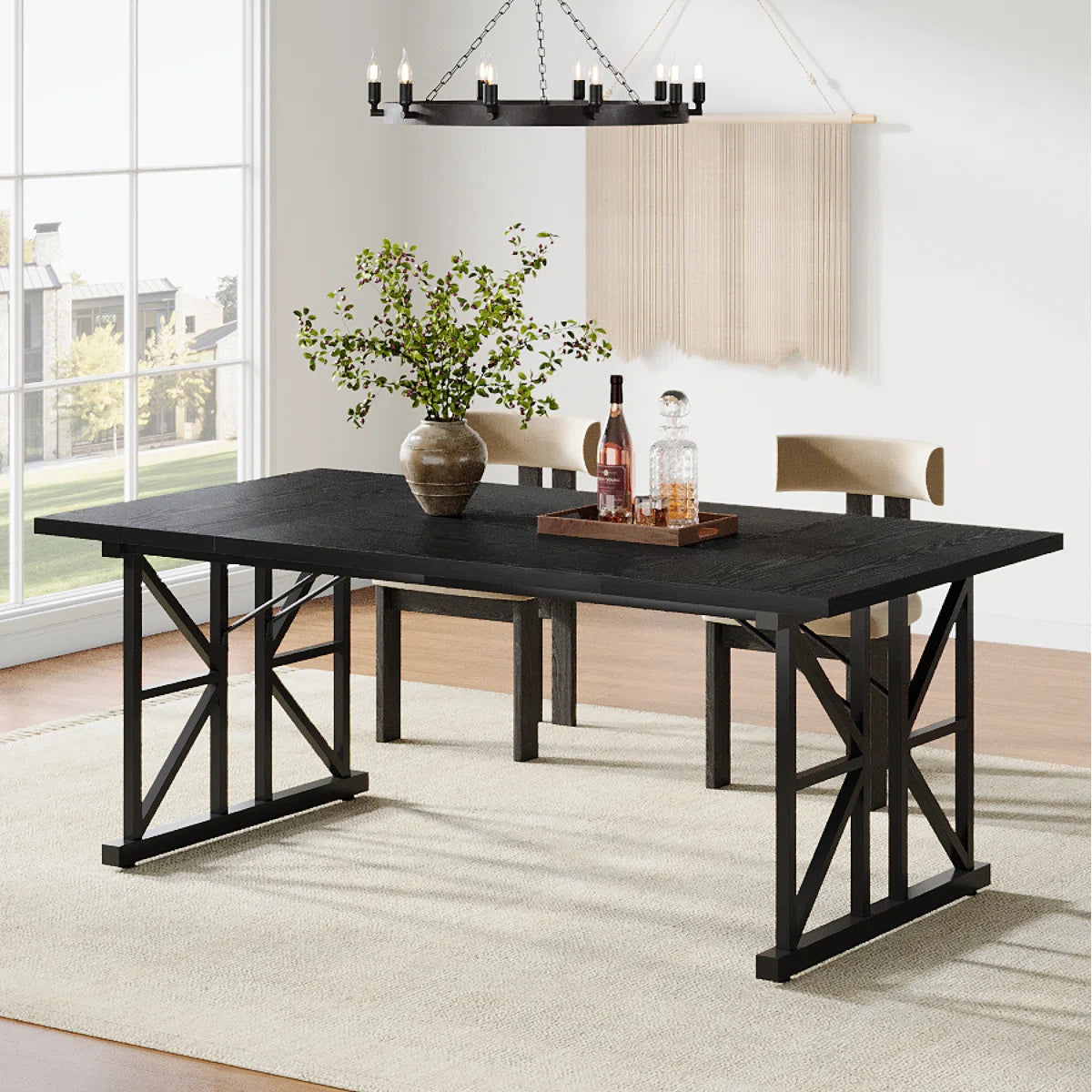 5.3 Ft Conference Table For 4-6 People - OUCH CART | Office table