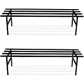Robustt Horizontal Metal Pot Stand (Set of 2 ) / Plant Stand/Pot Stand- Ouch cart