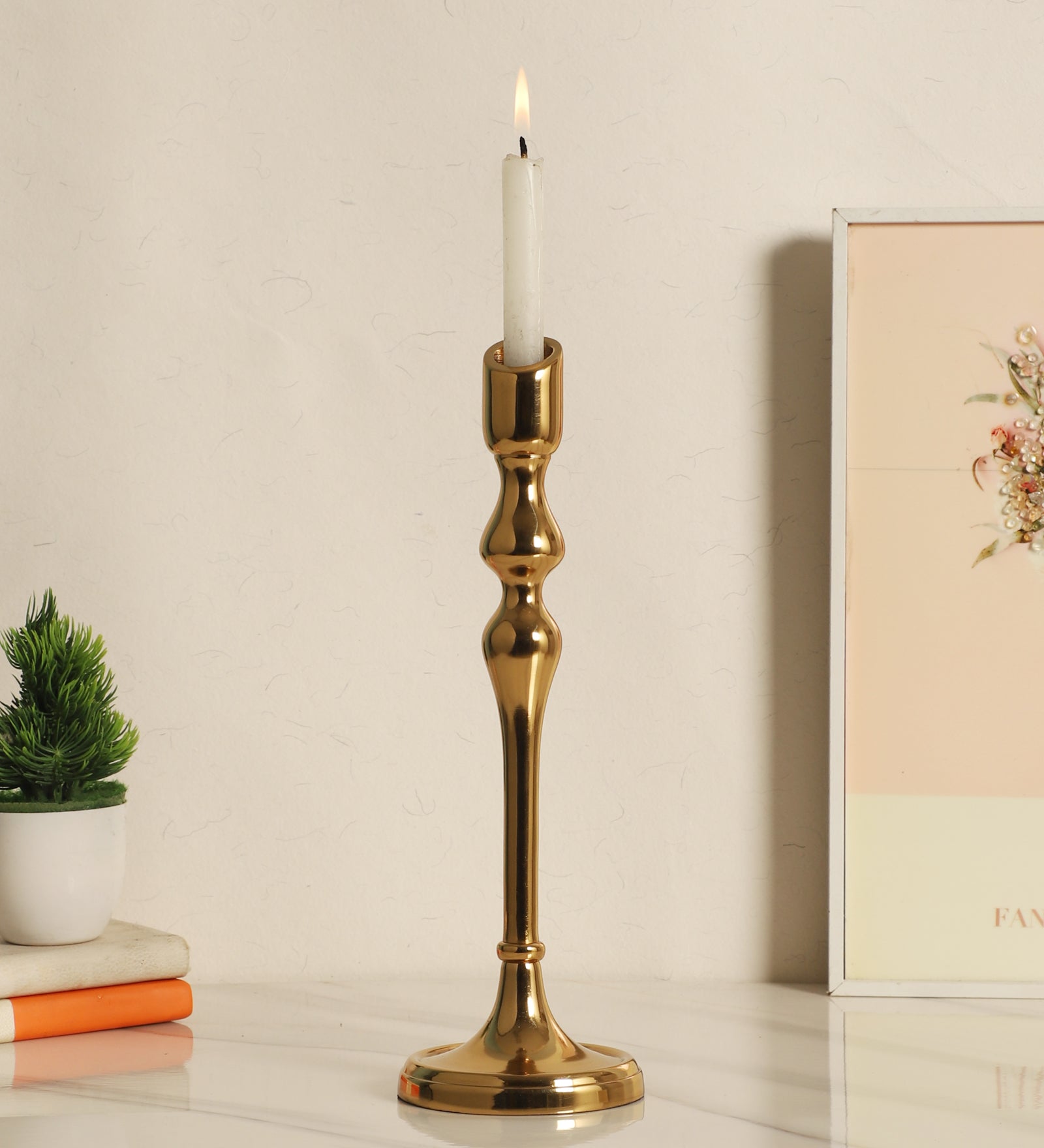Lumora Large Gold Candleholder - ouch cart