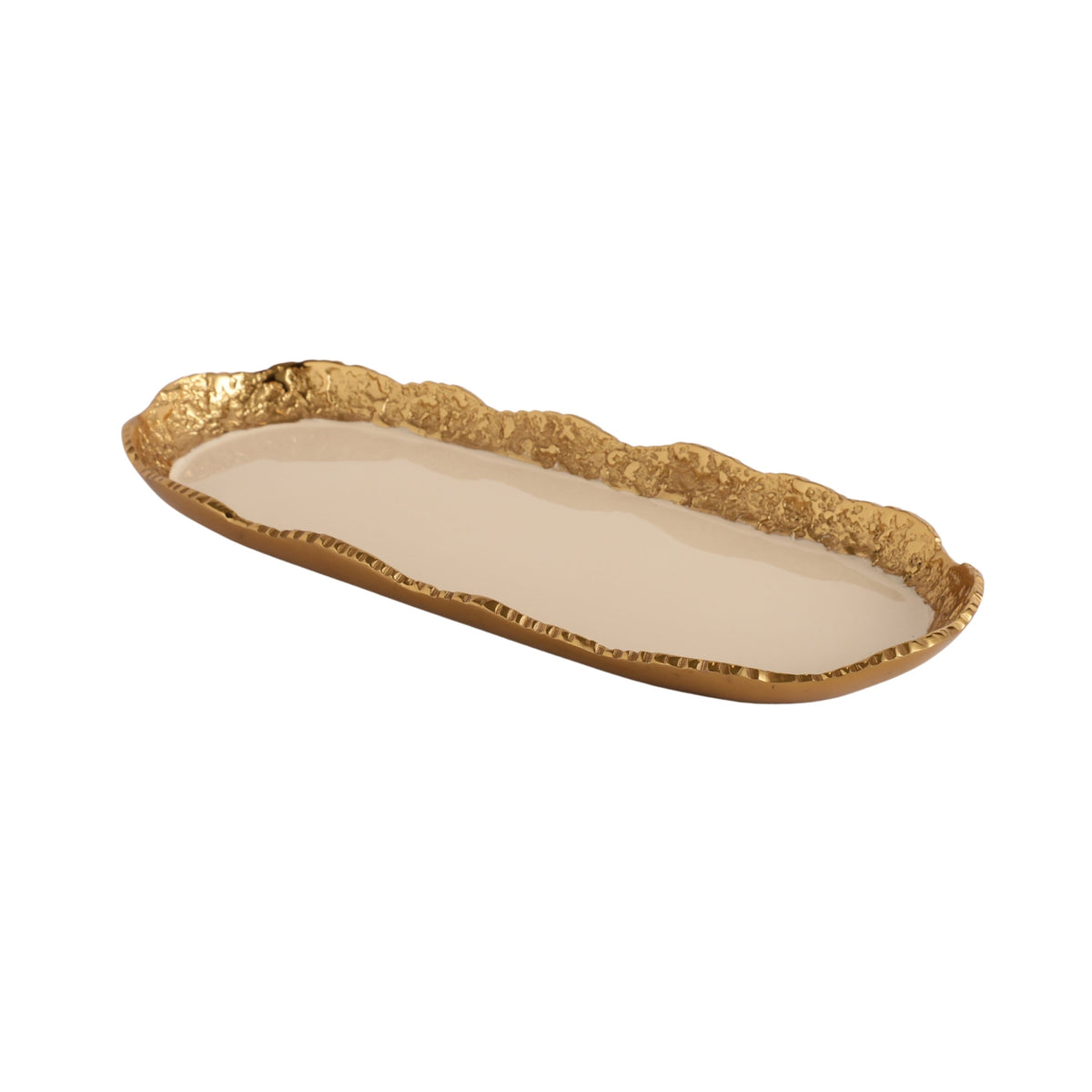 Elaris Tray & Bowl set in Gold M.M.I. OVERSEAS