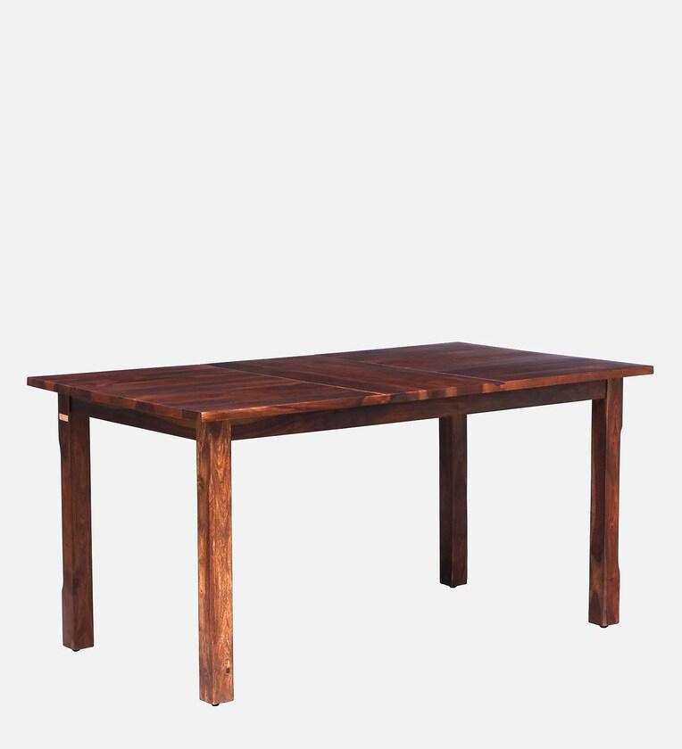 Sheesham Six Seater Dining Set in Honey OakFinish - Ouch Cart