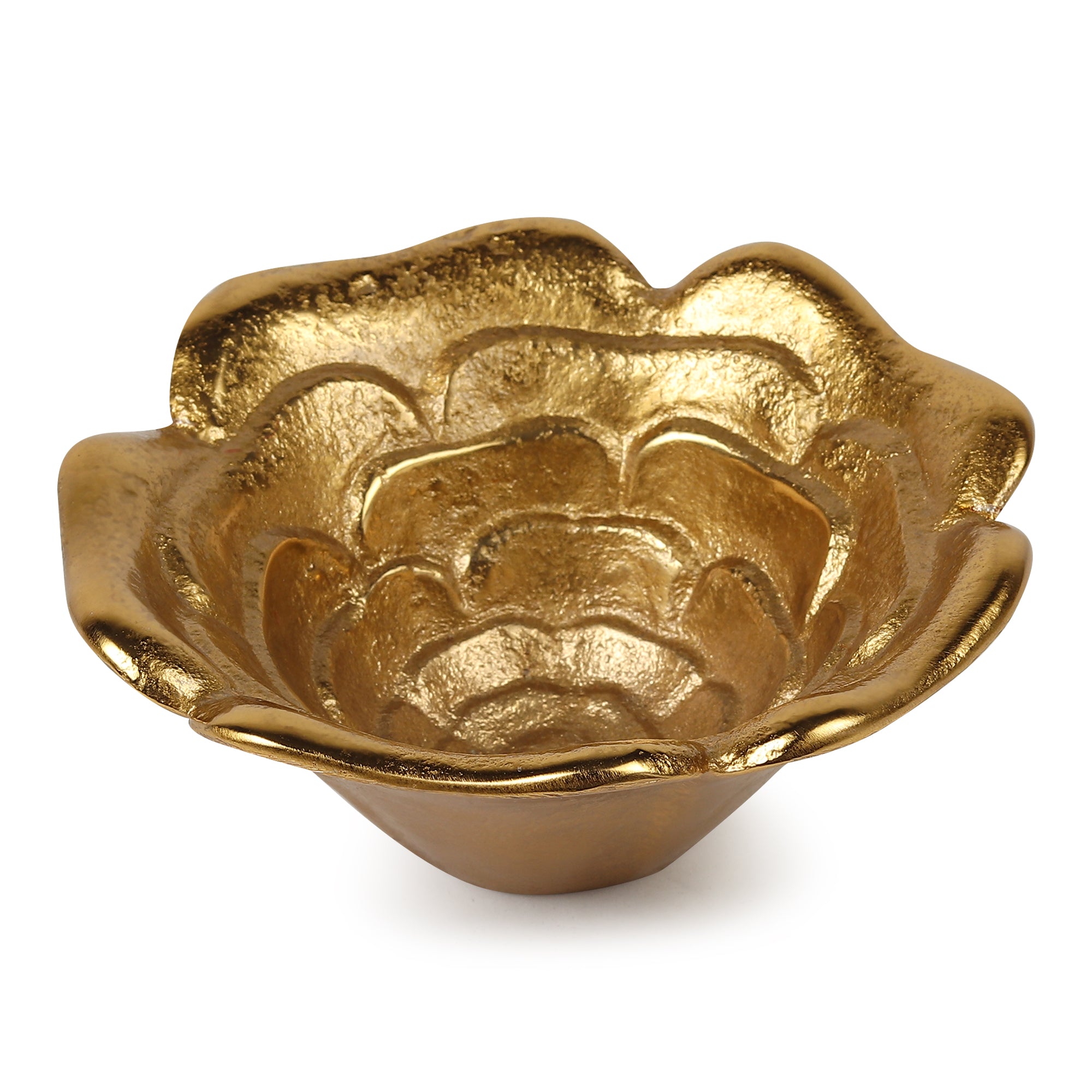 Petal Metal Bowl