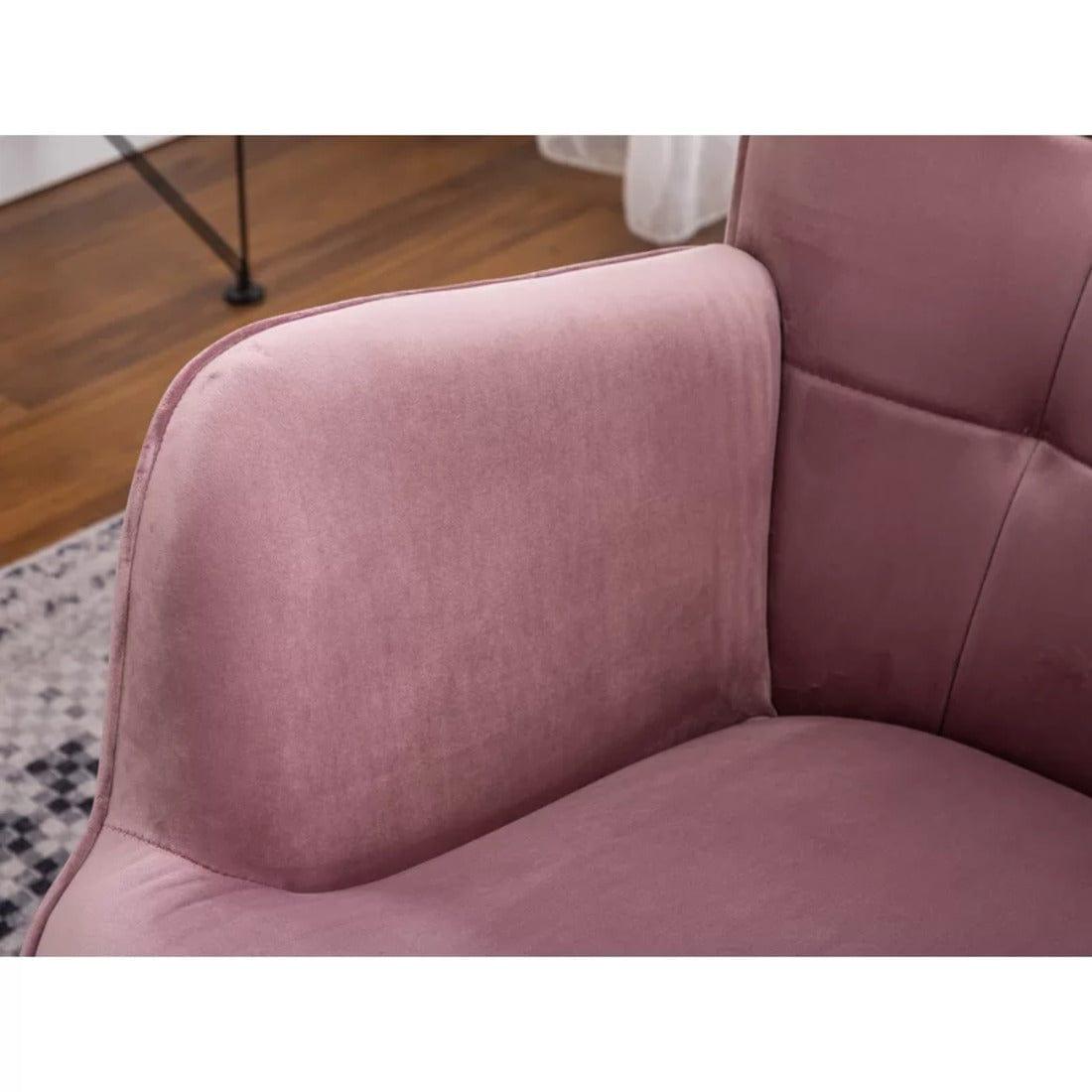 embra accent chair with ottoman - Ouch Cart