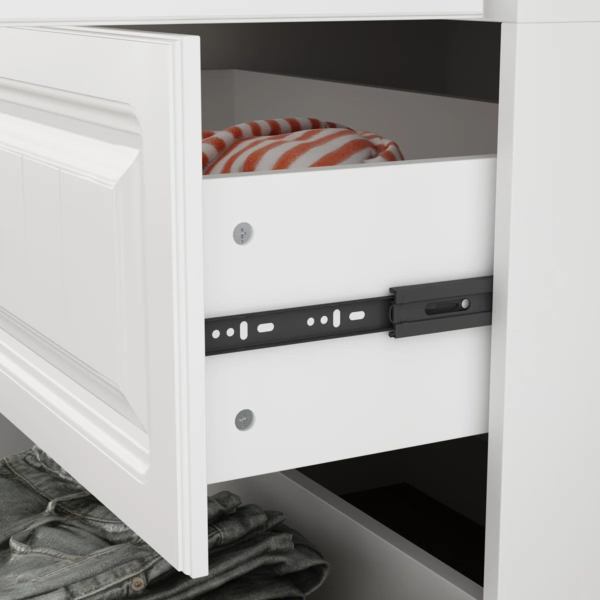 Blewett Solid Wood Armoire Elegant Bedroom Storage Solution-OUCH CART | Wardrobe