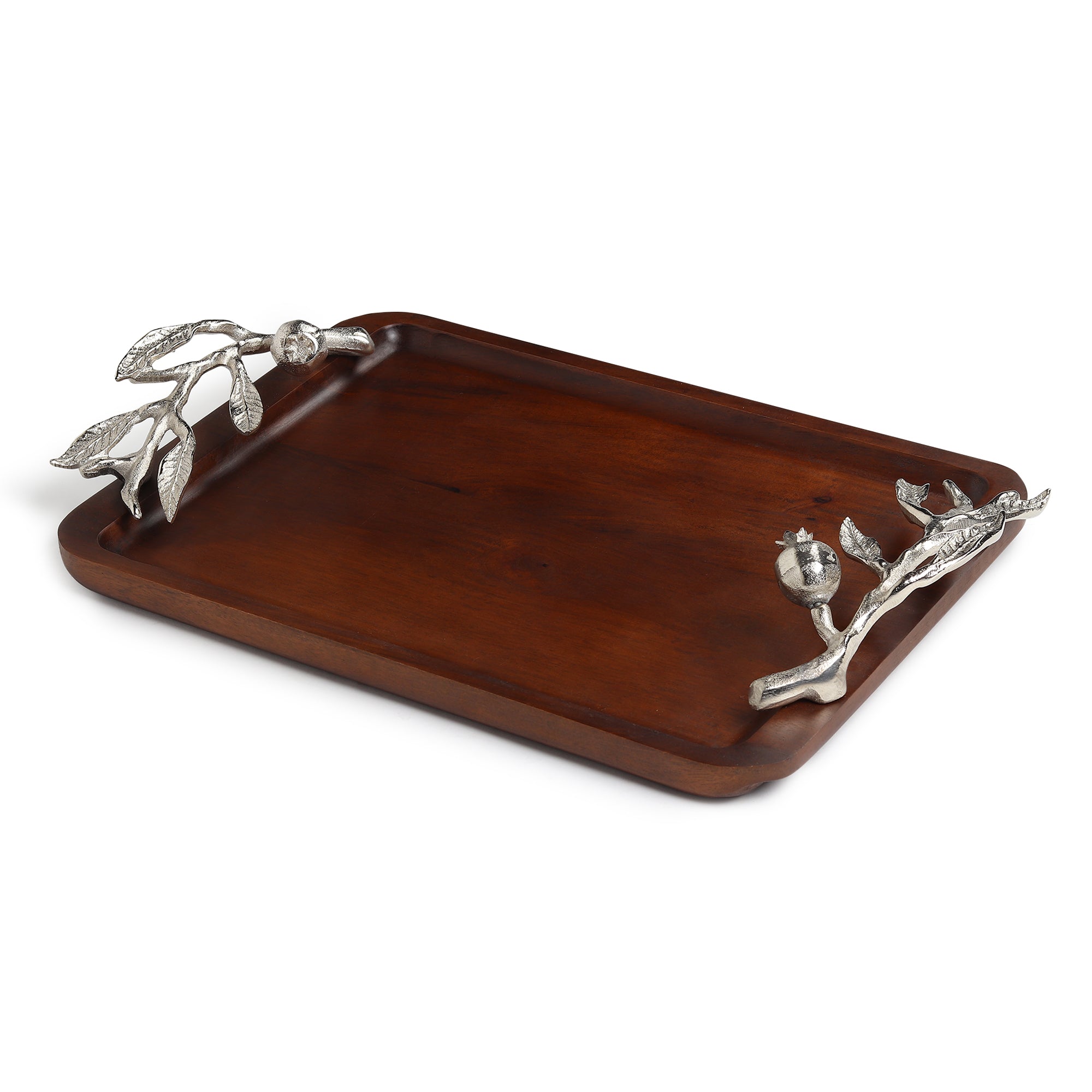 Pomegranate tray gold
