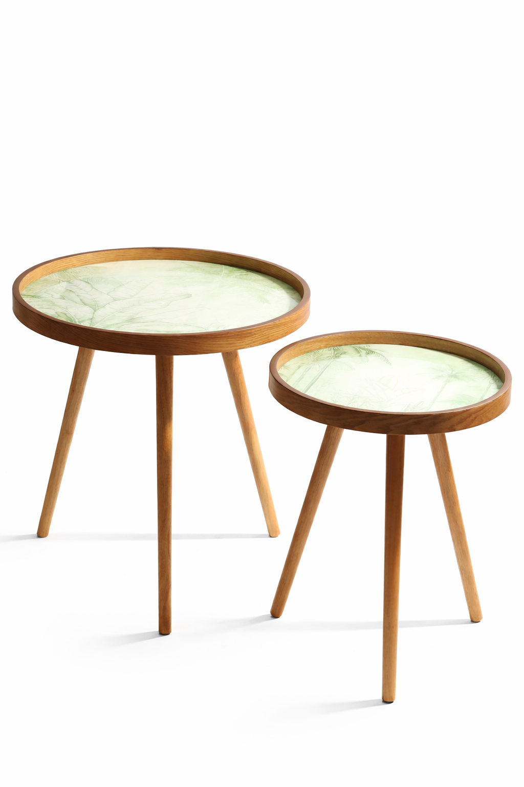 The Grove wood Table Set of 2