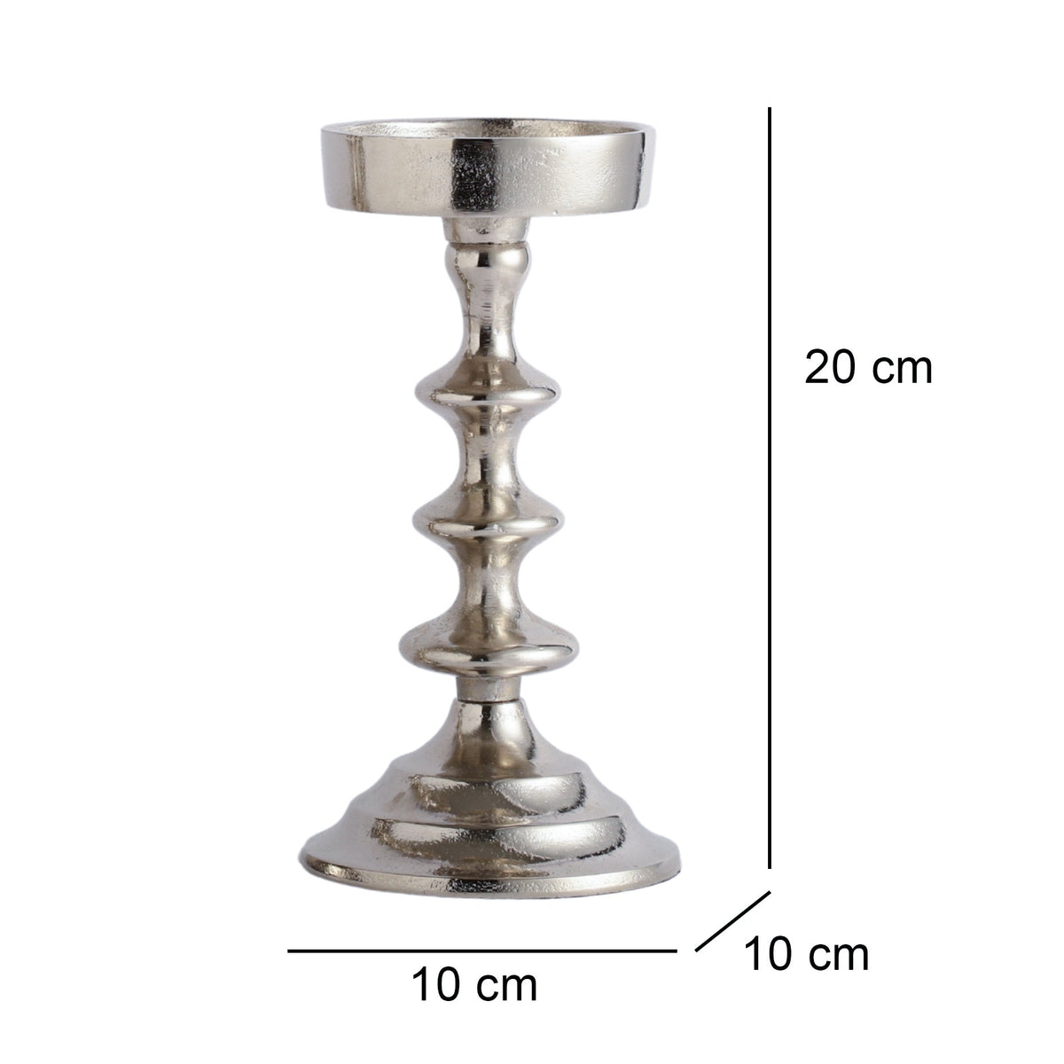 Ebon Whisper Candle holders set of 3 M.M.I. OVERSEAS