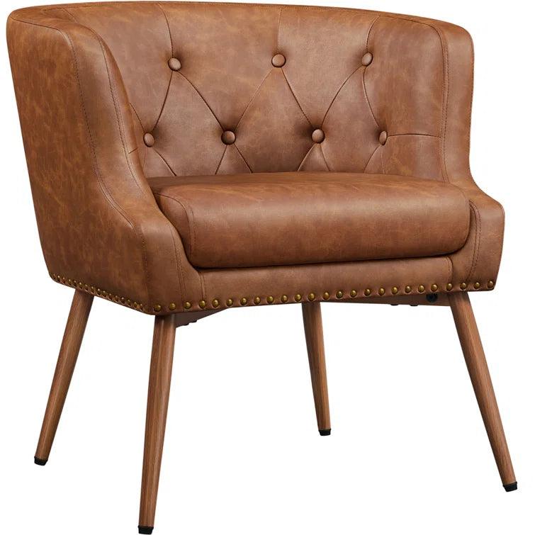 Wide Tufted Armchair - Ouch Cart