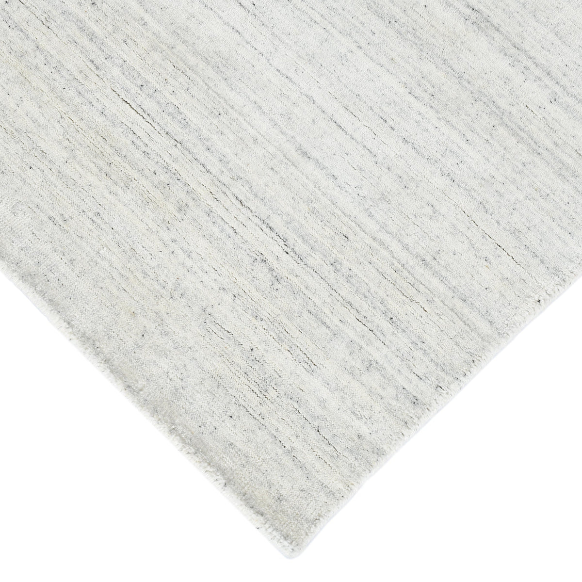 Blend Solid Pattern Hand Woven Rectangle Anti-Skid Designer Carpet, Prayer Rug For Office Cabins, Small Living Spaces - 2.8'X3.11' Saraswati Global