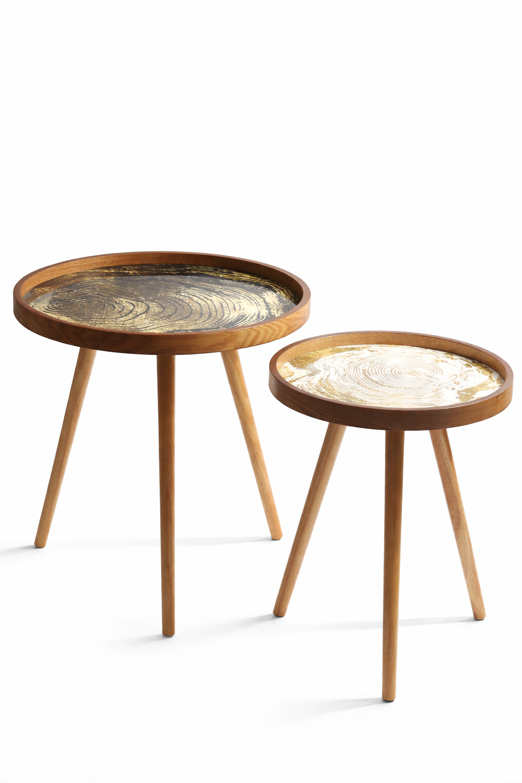Oakveil Brown Table Set of 2