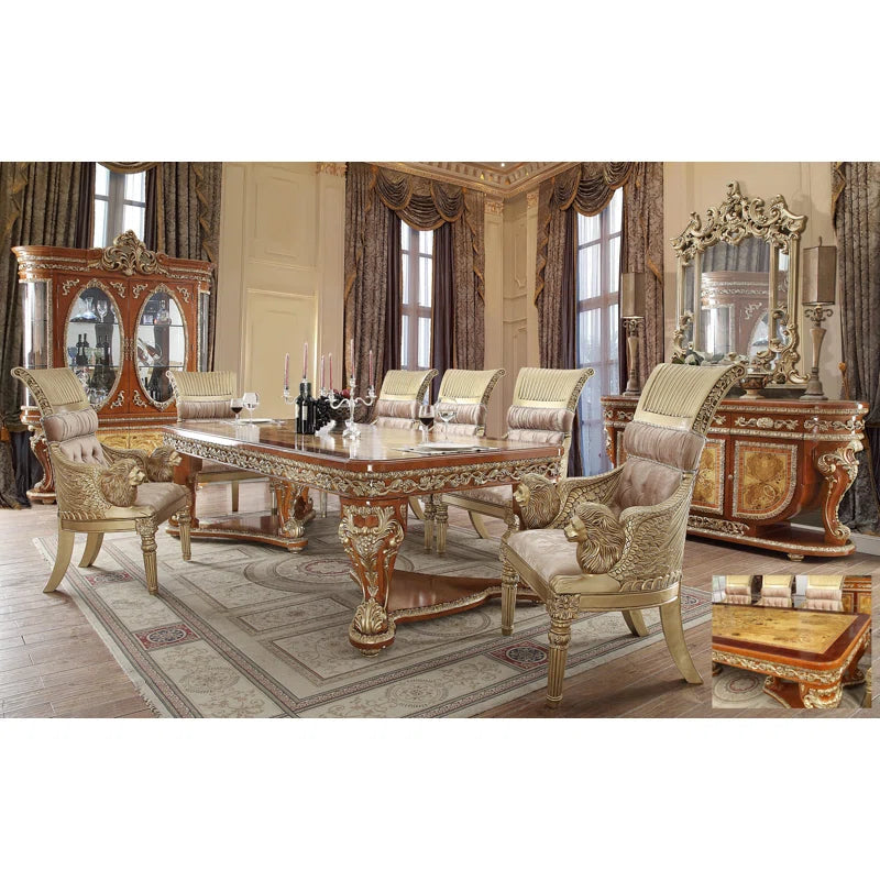 "7-Piece Maharaja Dining Set: Royal Elegance for Your Dining Room" Ouch Cart