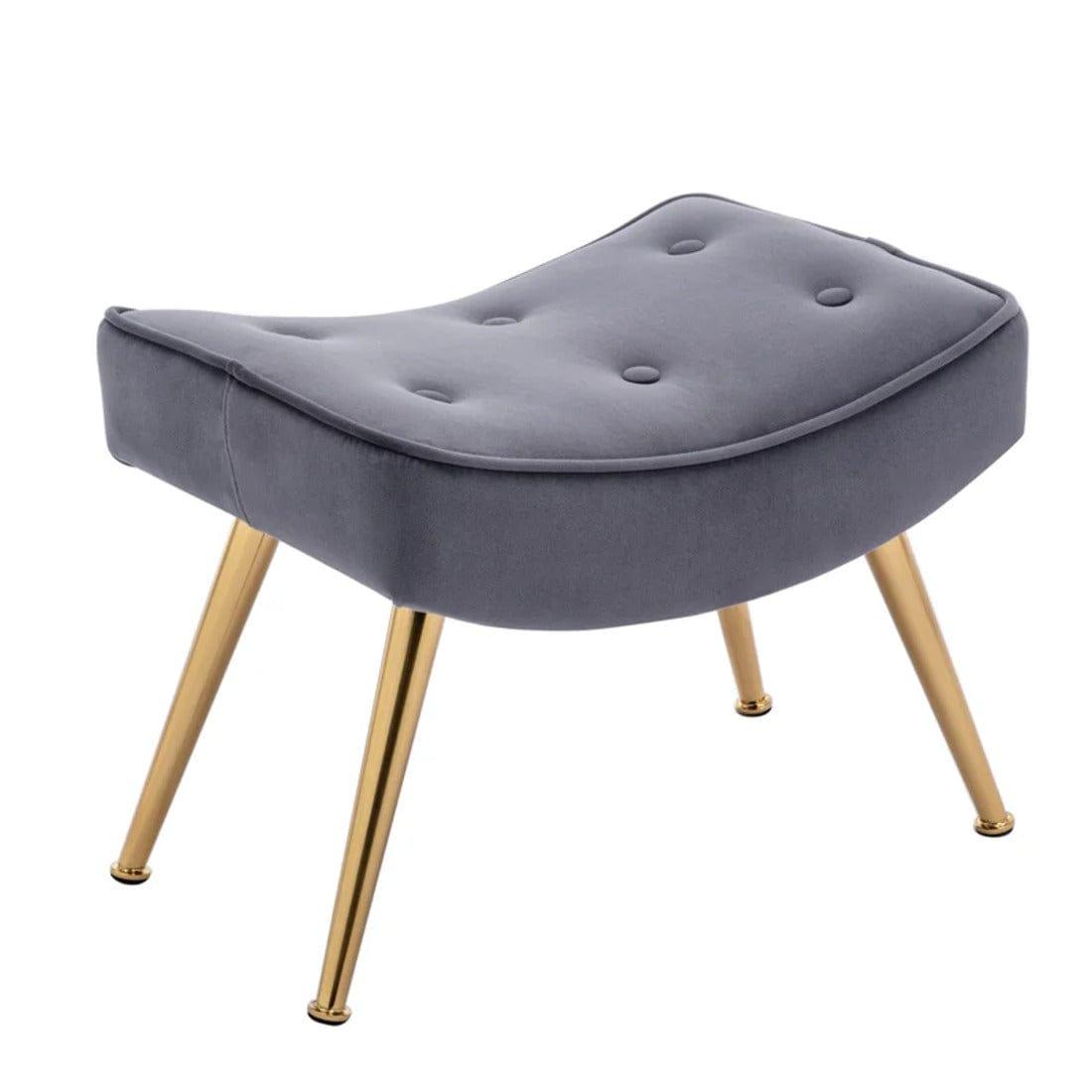 wilbar accent chair with ottoman - Ouch Cart
