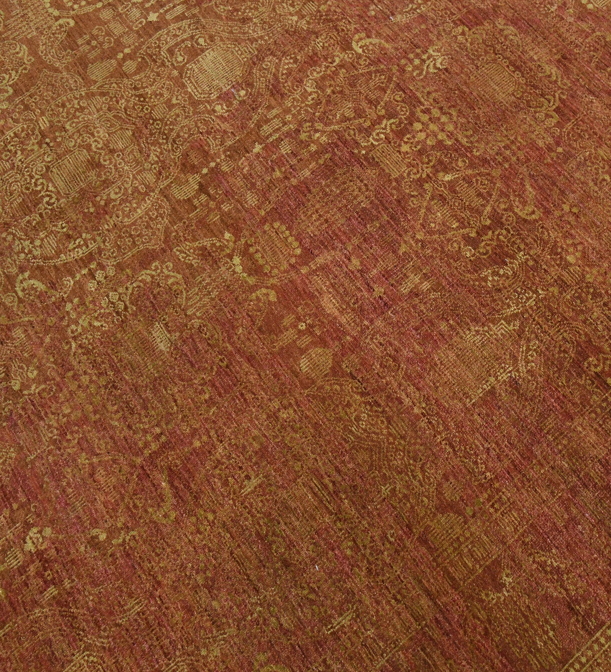 Kohinoor Traditional Pattern Hand Knotted Rectangle Anti-Skid Designer Carpet, Prayer Rug For Office Cabins, Small Living Spaces - 2'X3' Saraswati Global