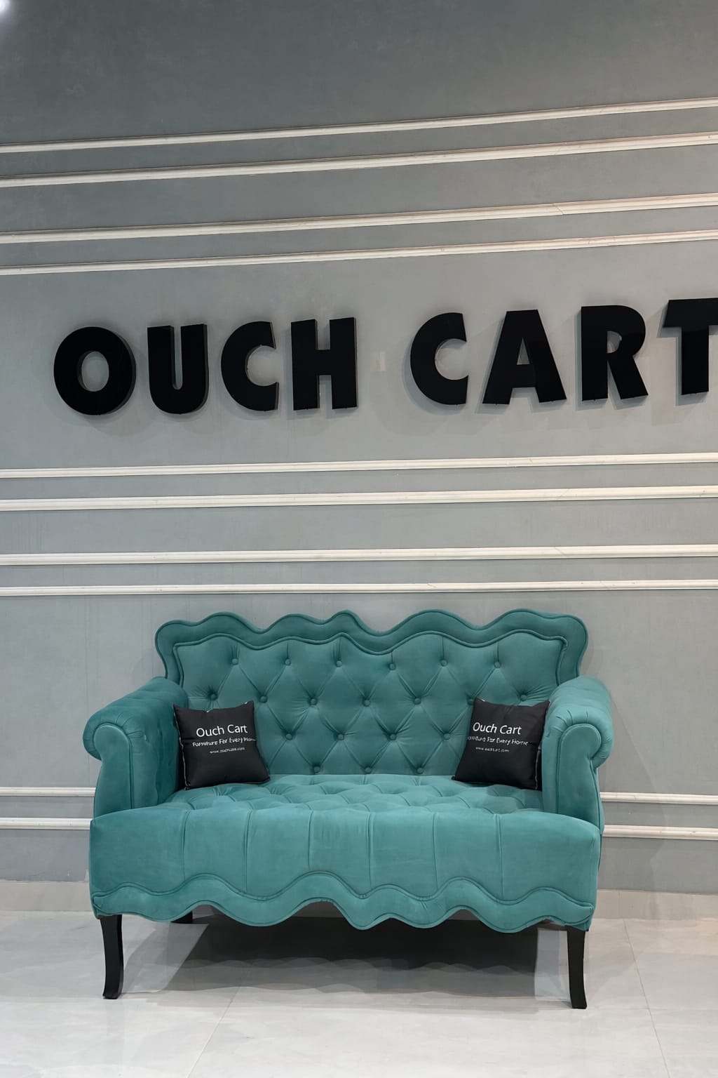 Mcarthur Velvet Rolled Arm sofa