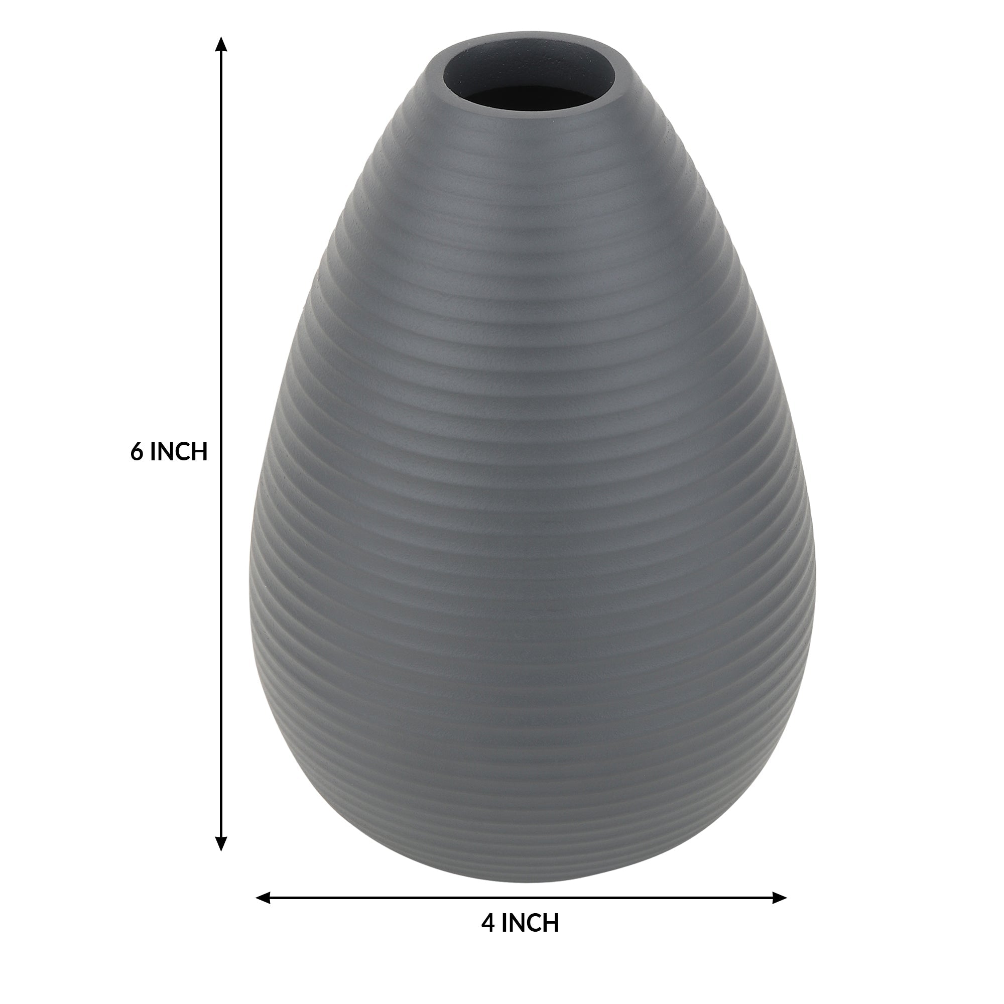 Klova Grpahite Vase M.M.I. OVERSEAS