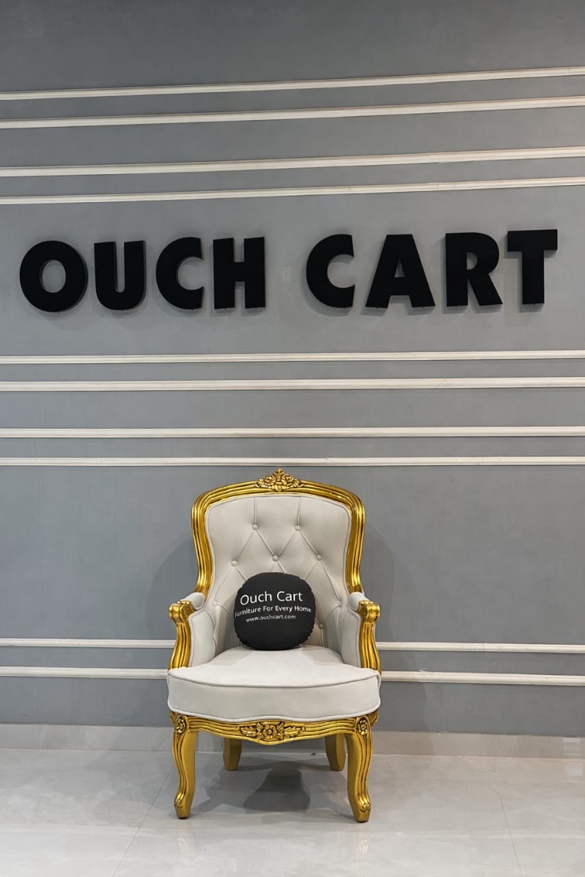 handicrafts teak wood standard comfortable chair