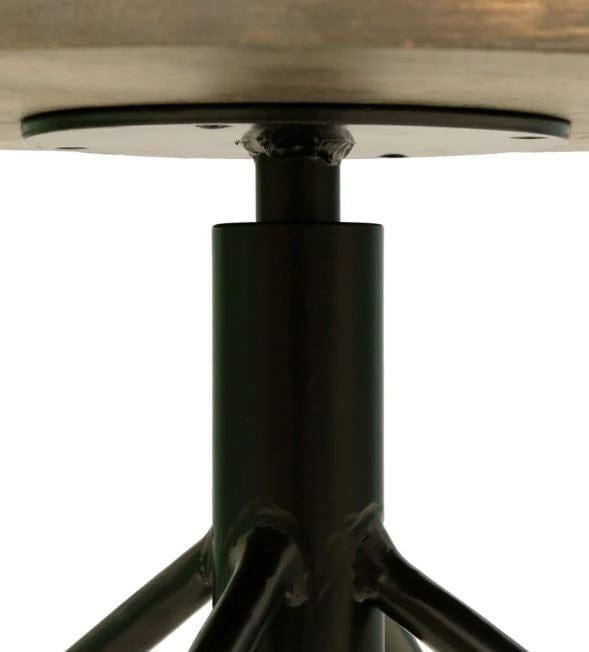 Borila Mango Wood Bar Stool In Natural Finish - Ouch Cart