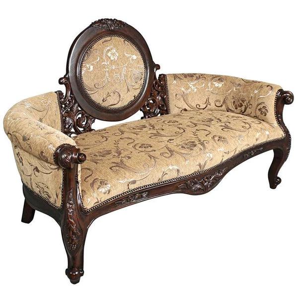 Victorian Cameo-Backed Sofa Couch - Ouch Cart