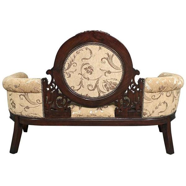 Victorian Cameo-Backed Sofa Couch - Ouch Cart