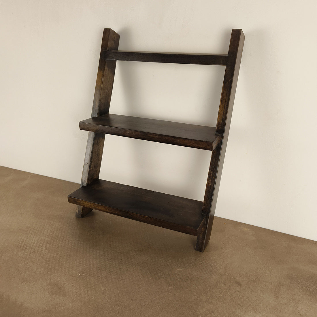 AMELIA Wooden Shelf 2 Step Ladder