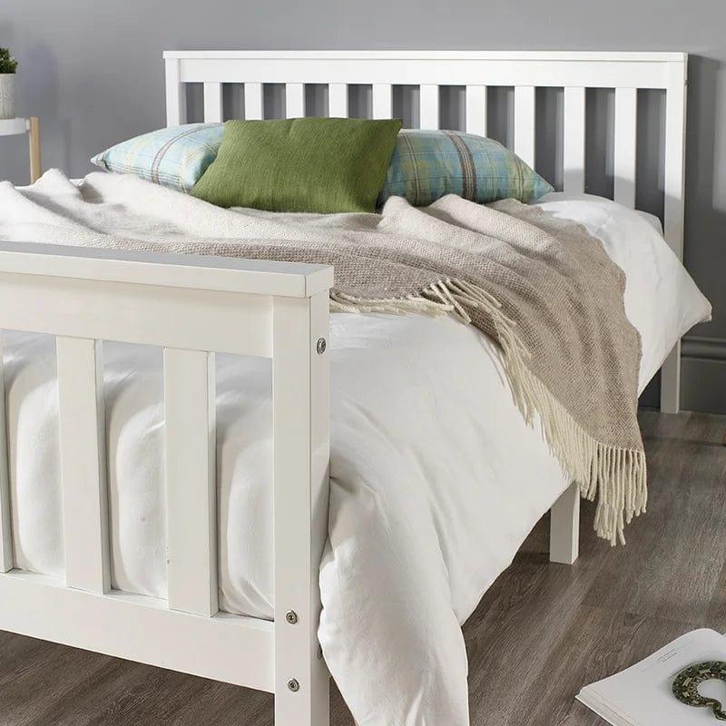 Aadi Solid Wood Shaker Bed Frame - Ouch Cart