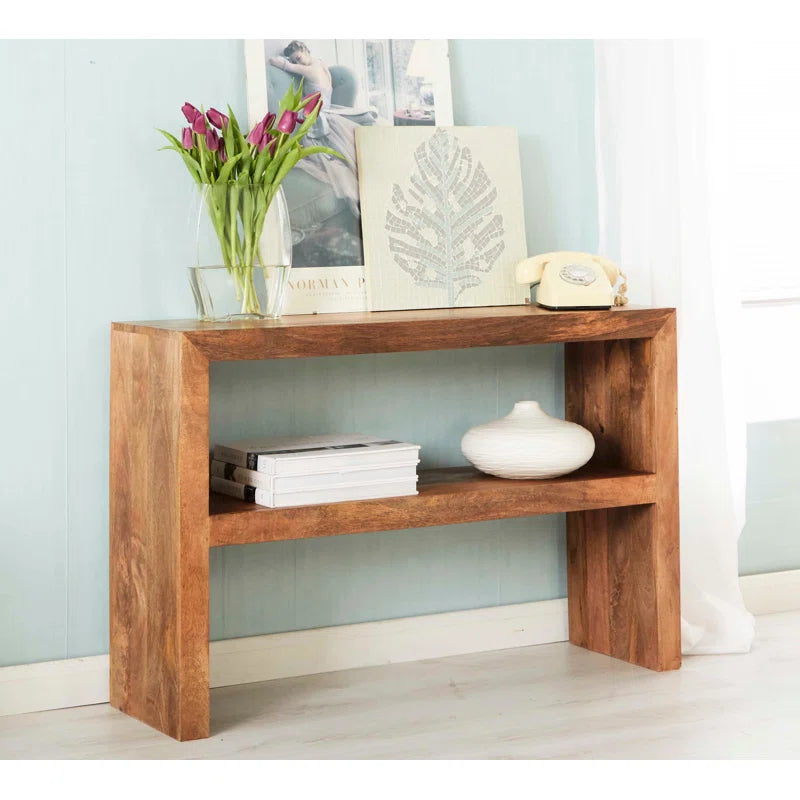Henry Solid Wood Console Table Ouch Cart