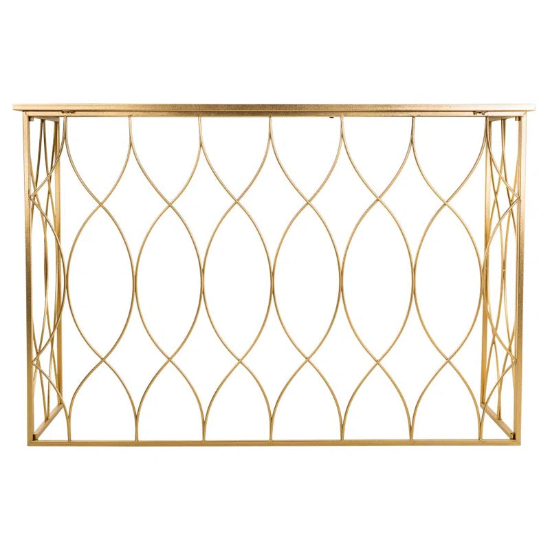 Azalia 120Cm Solid Wood Console Table Ouch Cart