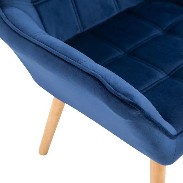 Ahkari Upholstered Barrel Chair - Ouch Cart | Armchair
