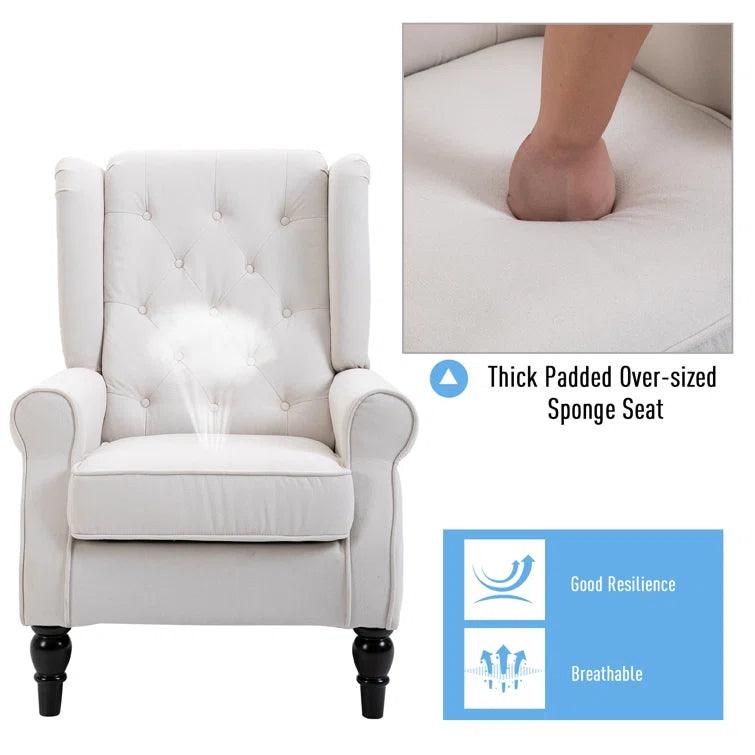 Albertico Upholstered Armchair - Ouch Cart