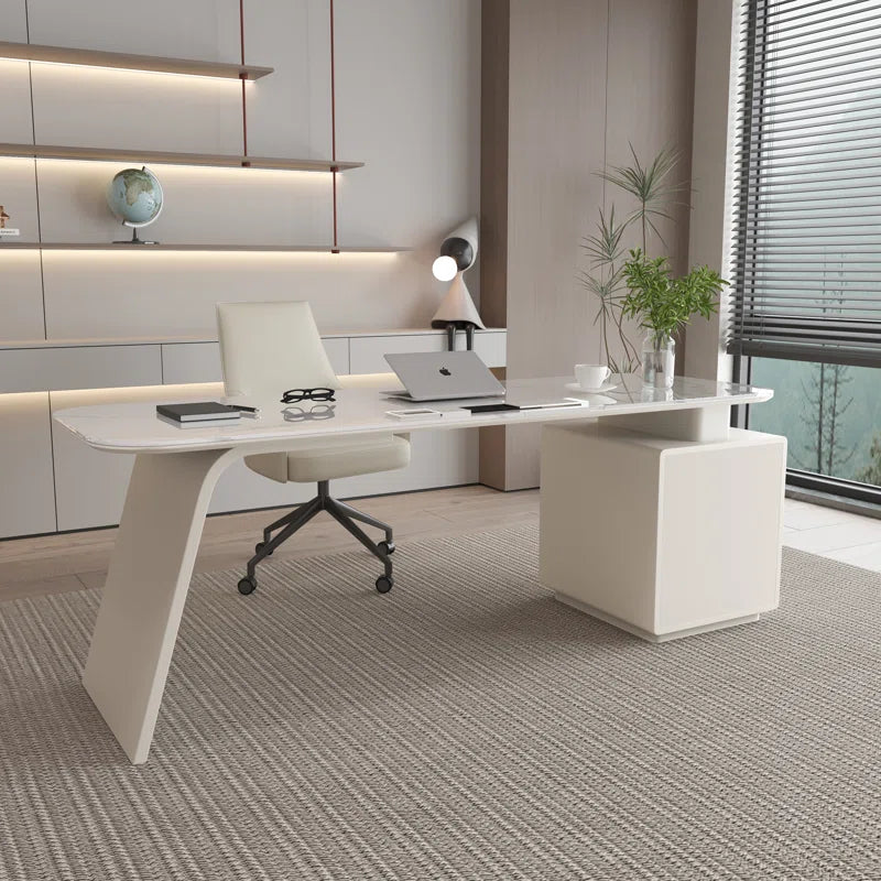 Executive Desk with Storage for Computer Office