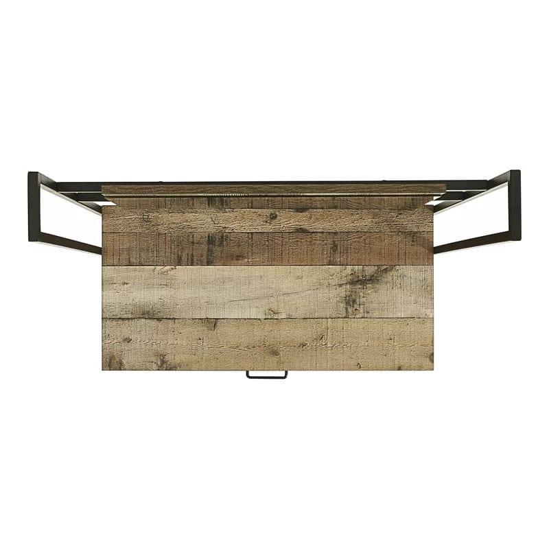 Black and Brown Vanity Desk with Mirror, Modern Makeup Dressing Table Adjustable one Sliding Drawer, Vanity Table Set,Writing Desk Bedroom - Ouch Cart