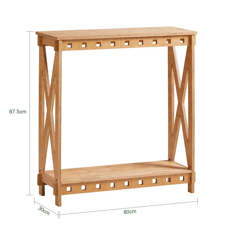 Lauri Solid Wood Console Table Ouch Cart