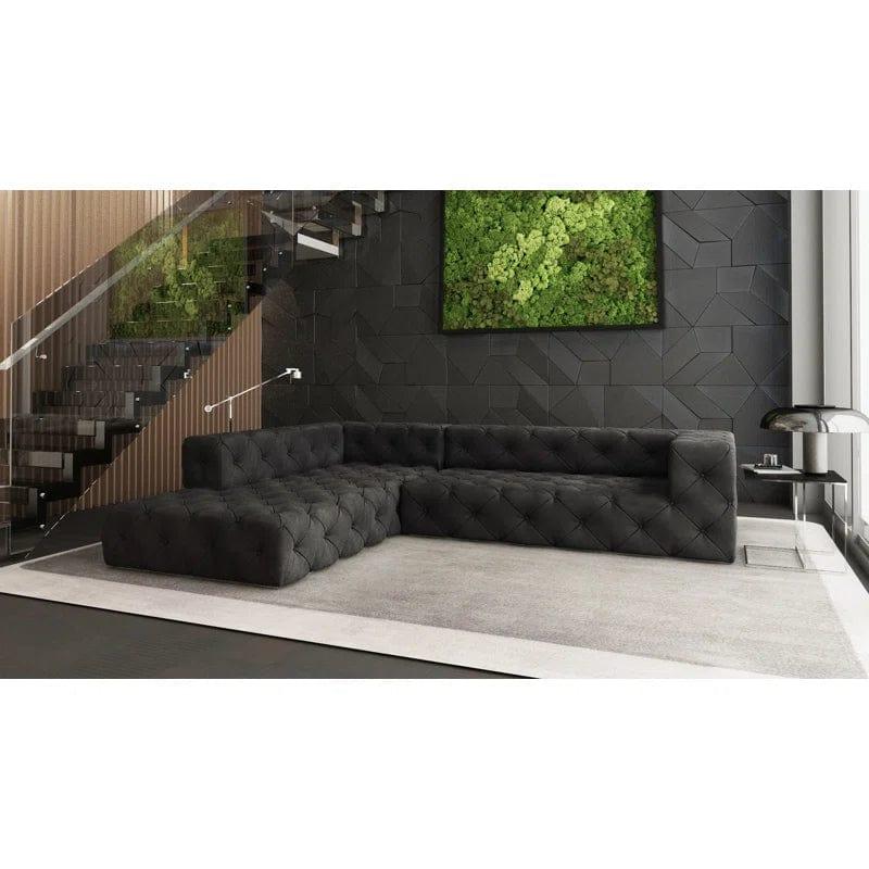 Annmarie Chesterfield Corner Sofa - Ouch Cart