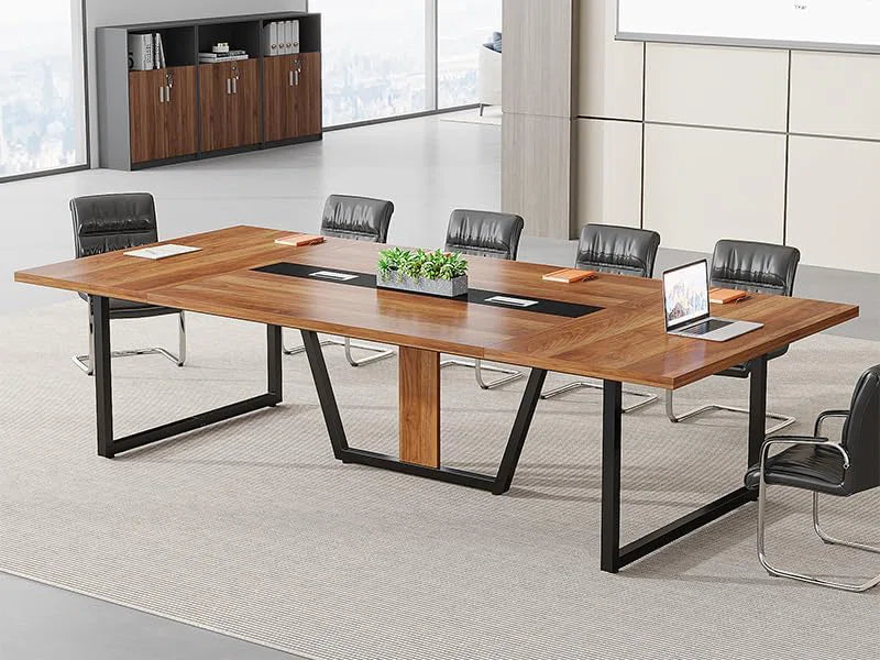 Anoush 94.5'' Rectangle Conference Table-OUCH CART | Conference Table