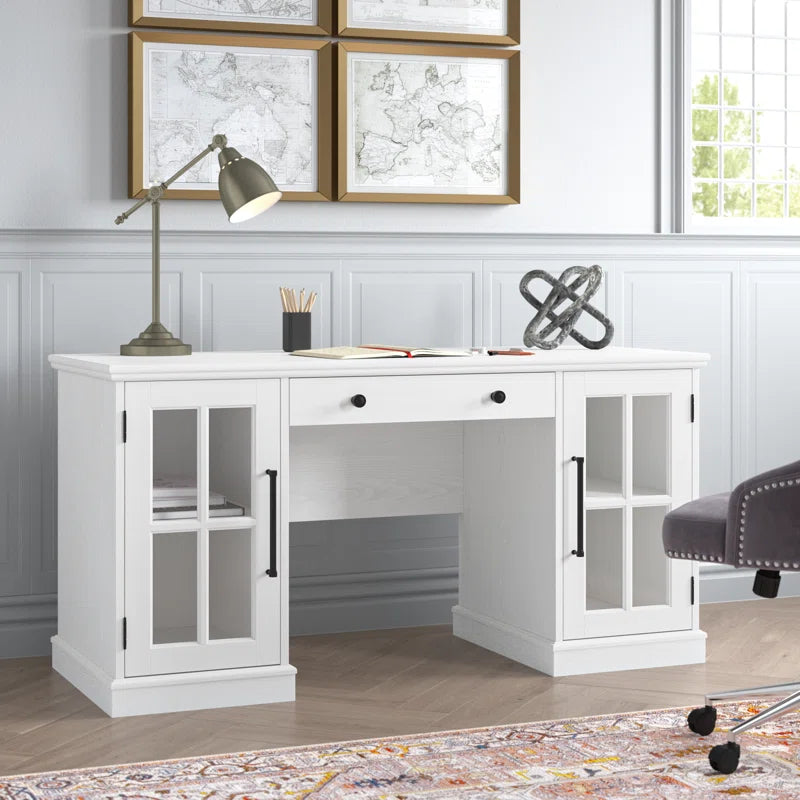 "Arkyn Executive Desk: Contemporary Elegance Meets Exceptional Functionality Ouch Cart