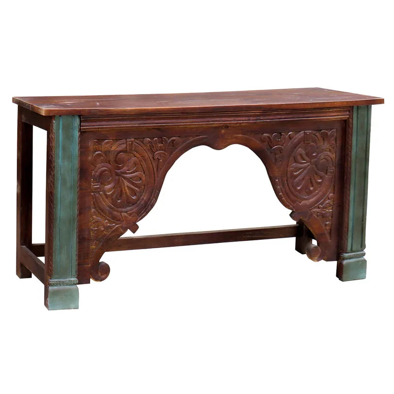 Mateo Solid Wood Console Table Ouch Cart