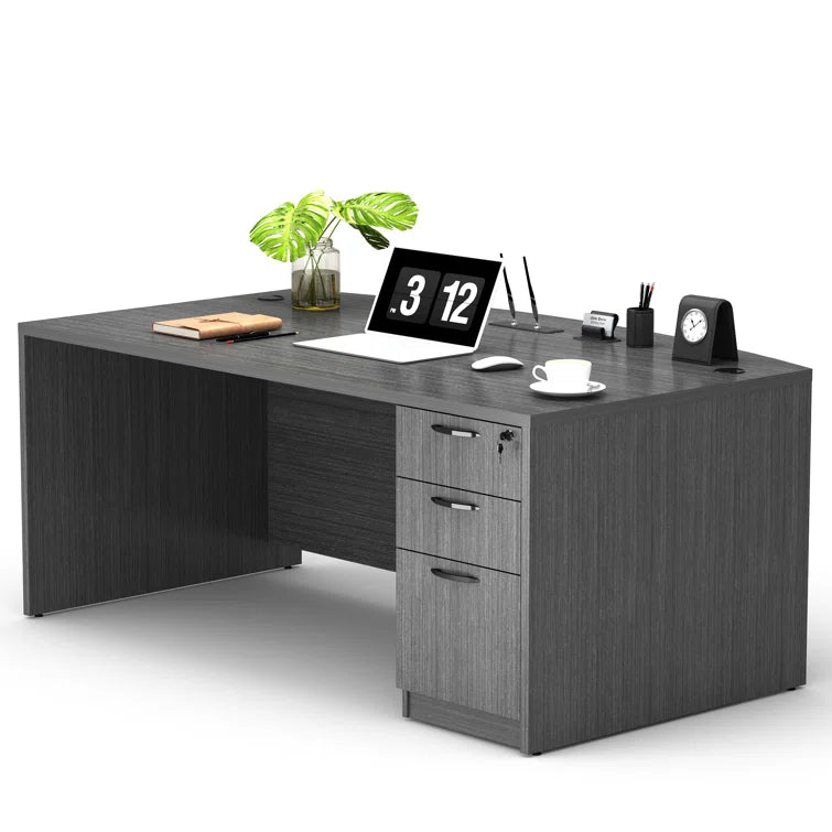 "Prestige Executive Desk: Where Function Meets Sophistication" Ouch Cart