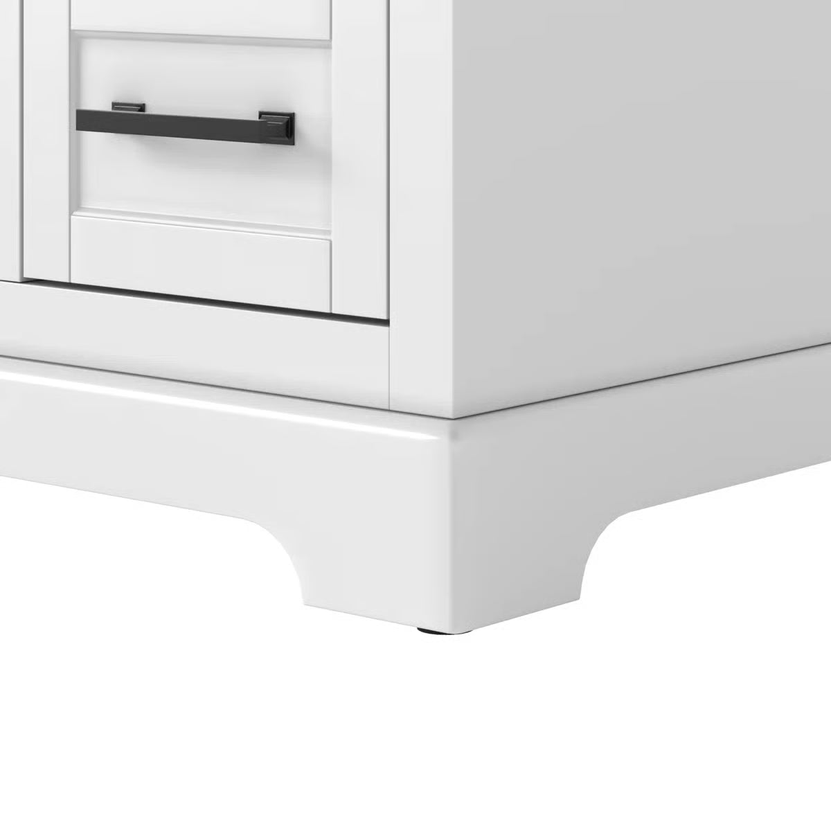 Auben 36" Modern Bathroom Vanity – Engineered Marble Top & Storage Drawers