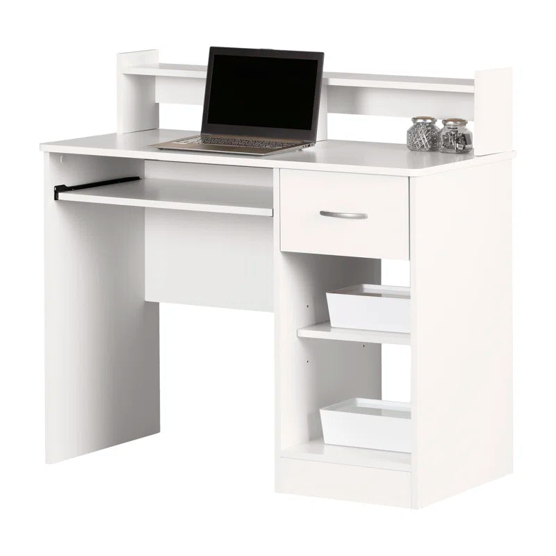 Compact Efficiency: The Computer Desk" ouch cart