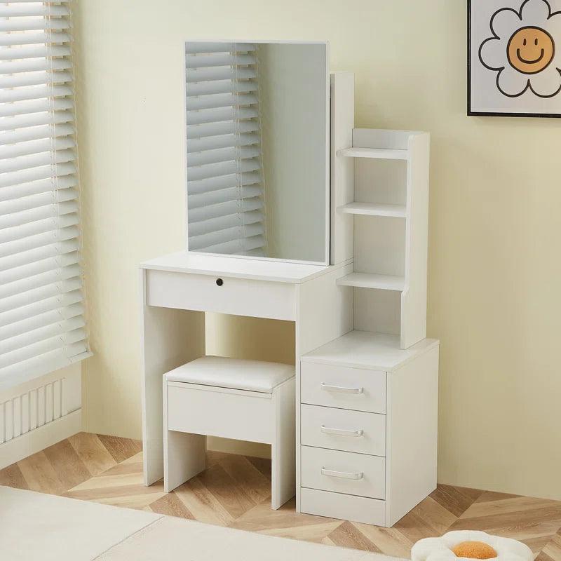 Pablo Dressing Table with Mirror - Ouch Cart