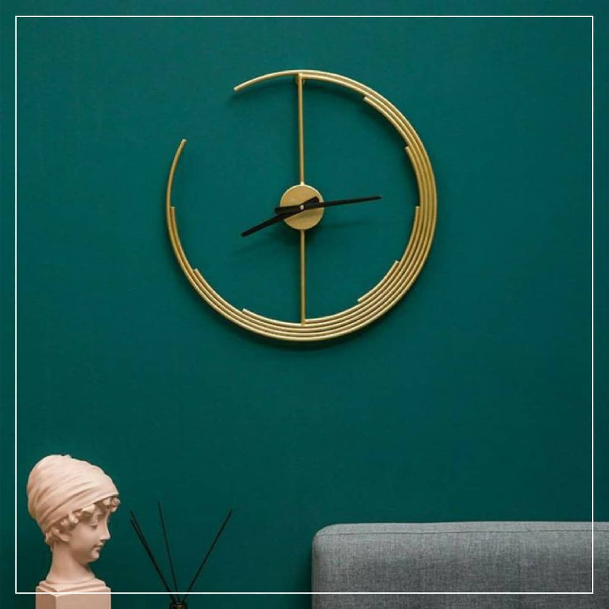 Special Moon Wall Clock N.R.HOMESDECOR
