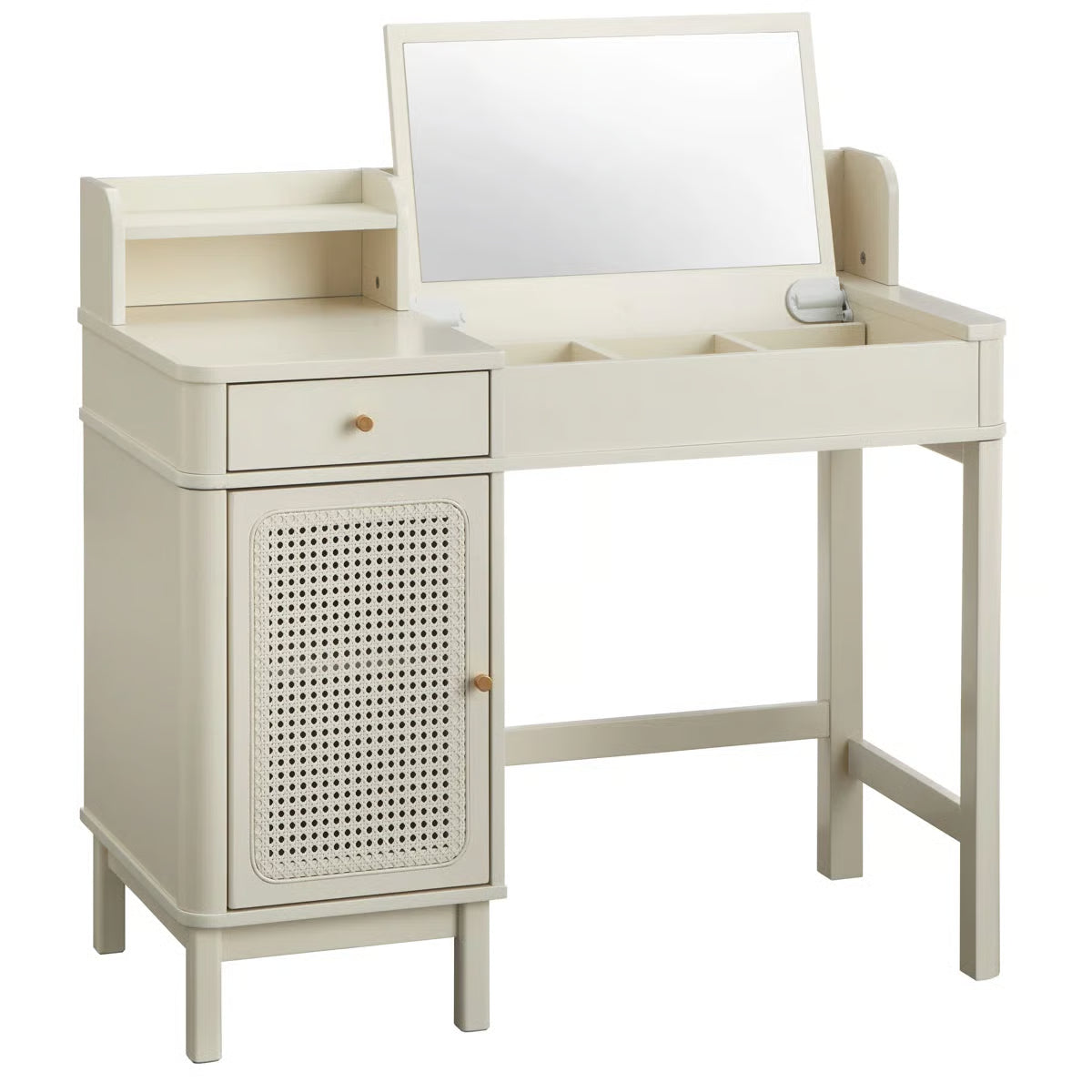 Bayview Makeup Vanity Table with Stool – Elegant Bedroom Dressing Desk