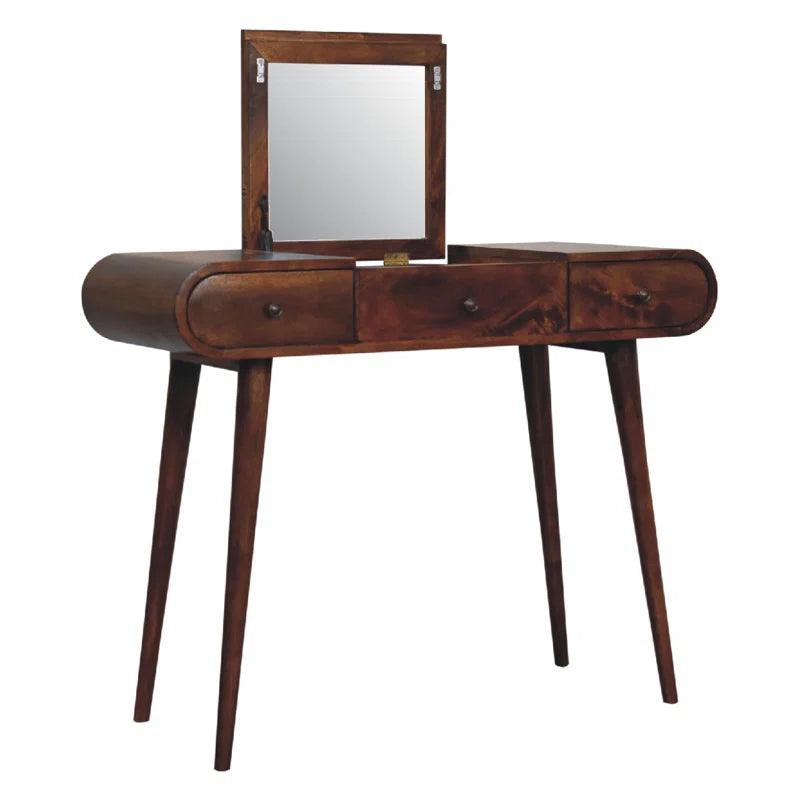 Dylan Dressing Table with Mirror - Ouch Cart