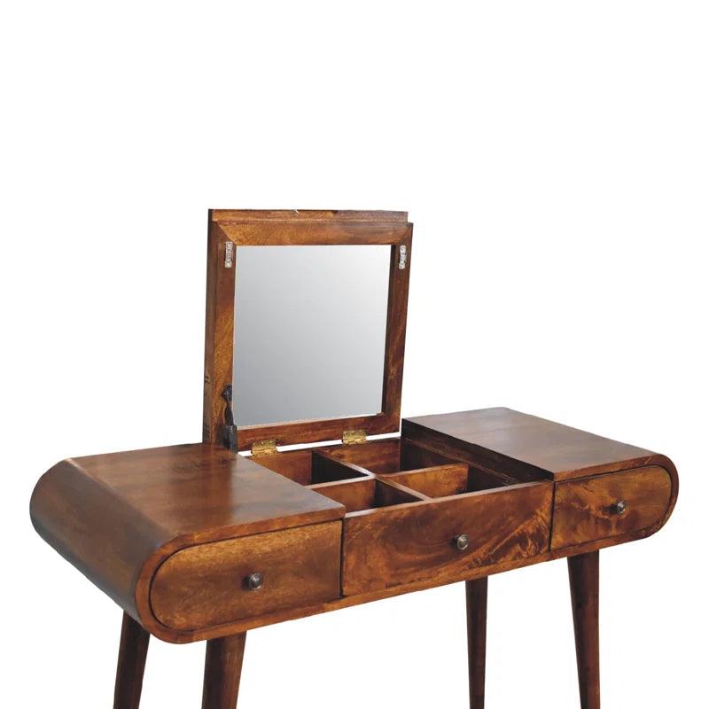 Dylan Dressing Table with Mirror - Ouch Cart