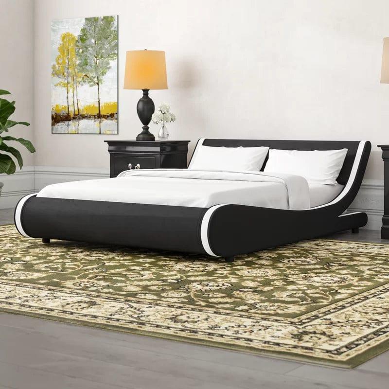 Berne Upholstered Bed Frame - Ouch Cart