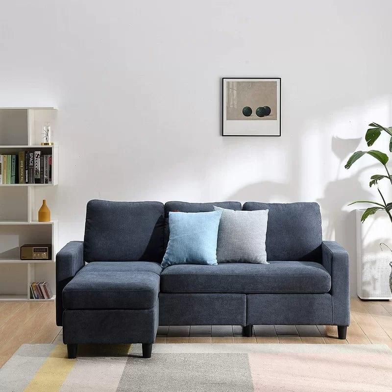 Billups 2 - Piece Upholstered Corner Sofa Chaise - Ouch Cart