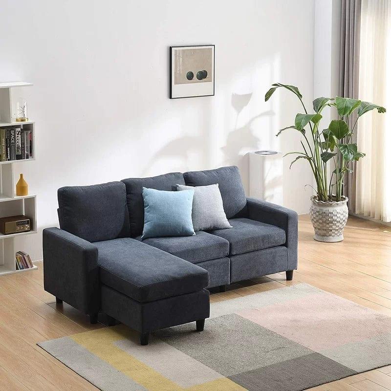 Billups 2 - Piece Upholstered Corner Sofa Chaise - Ouch Cart