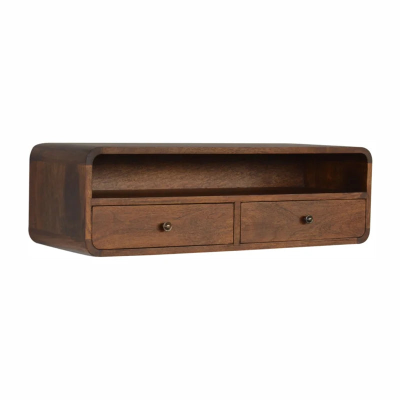 Sho Solid Wood Console Table Ouch Cart